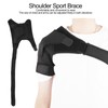 Adjustable Shoulder Support Brace Elastic Injury Guard Shoulder Protector for