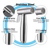 Home Handheld Bidet Baby Toilet Set, Stainless Steel Dual Function