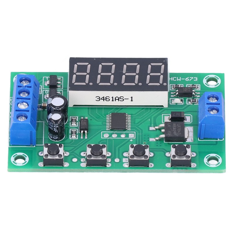 Trigger Cycle Timer Delay Switch Single Channel Circuit Board Power