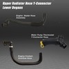 FZJDSD Upper Radiator Hose Y-Connector Lower Degaus Compatible with Ford