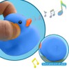 Bath Duck Toys 16 PCS Blue Mini Rubber Ducks Squeak