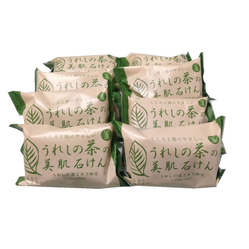 Yukino Hot Springs, Delicious Tea Beautiful Skin Soap, Set of