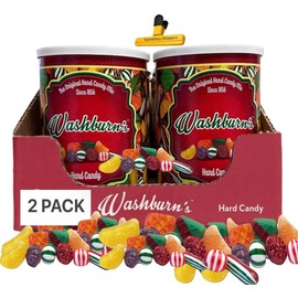 KANDYRIFIK Hard Candy - 2 PACK - | Washburns Original Hard Candy Mix | Makes a great Holiday gift or stocking stuffer