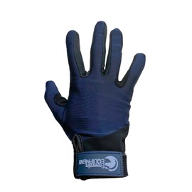 FREEREIN SuperFit Horse Riding Gloves - Lightweight, Breathable, and Secure Grip with Touch Screen Compatible Fingertip (S, Navy/Black)