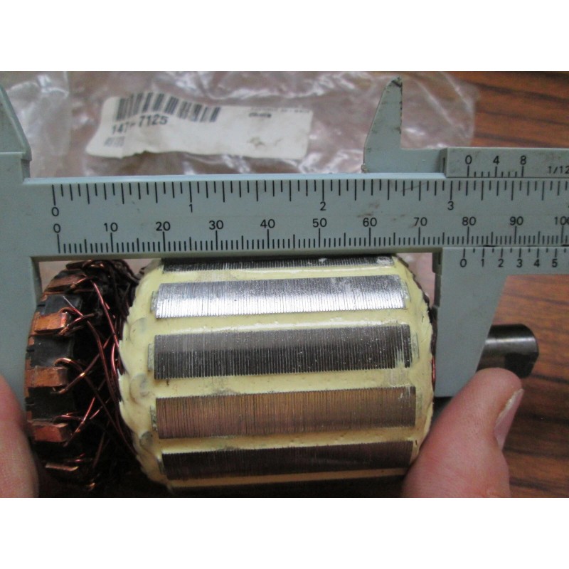 QUADRAX WINCH REPLACEMENT MOTOR FOR 2500 / 2600 V/N: 2.5RTA25