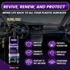 SHIELDOM Plastic Restorer for Cars Ceramic Plastic Coating Black Trim