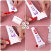 3 x Toothpaste Squeezer Toothpaste Seat Holder for Bathroom Accessories