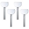 AUEAR, Stainless Steel Toothpaste Tube Squeezers Key Silver for Home