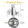 Eagles W11366438 Stove Knobs, Compatible with Whirlpool Gas Ranges WCG55US0HS00