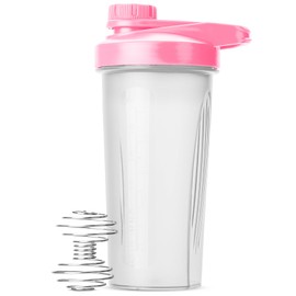 Mr. Pen- Shaker Bottles for Protein Mixes with Twist Cap, 28 oz, Pink Protein Shaker Bottle with Wire Whisk Ball, Mixer Bottle, Protein Shake Bottles, Protein Bottle, Protein Shake Bottle