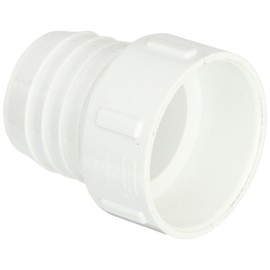 (5.1cm , 1) - Spears 474 Series PVC Pipe Fitting, Adapter, Schedule 40, White, 5.1cm Barbed x 5.1cm Socket