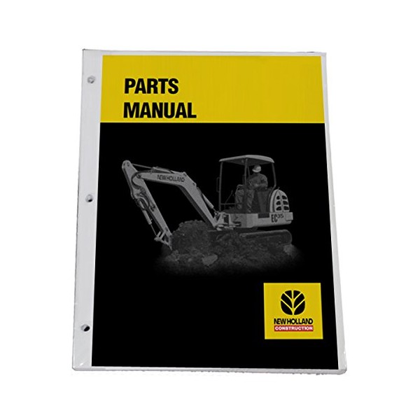 New Holland EC270 Excavator Parts Catalog Manual - Part Number # 73179389