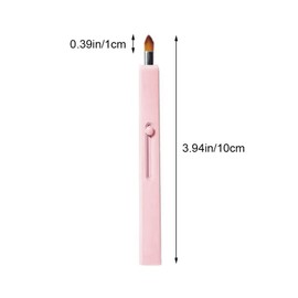 LELEVTXP Lip Brush Retractable Lipstick Applicator Portable Lipstick Brush for Lipstick Gloss Cream Women Girls Makeup Tools
