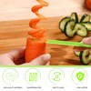 2pcs Potato Spiral Cutter Stainless Steel Plastic Spiral Cutter Knives