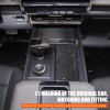 encar88_8 Carbon Fiber Central Control Water Cup Holder Panel Cover