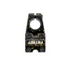 Fatboy Mini BMX Stem - (22.2mm Handlebar Clamp) (Black/Golden Splatter)