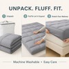Extra Thick 1000GSM Cooling Mattress Pad, Deep Pocket Topper