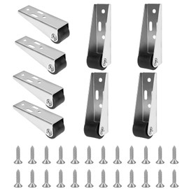 Pack of 8 Fixed Castors Small Castors for Furniture Mini Fixed Castors with Screws Small Rubber Castors with Steel Top Plate Furniture Castors Small for Transport Board Desk Cabinet Table Small