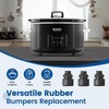 KOOC Rubber Feet for Slow Cookers 5 qt 7 qt