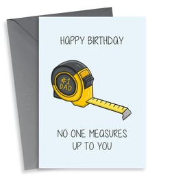 Tape Measure Birthday Card