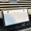 Nexus Japan License Plate Bolts, Silver, Set of 2, M6