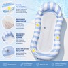 Extra-Large Inflatable Pool Float for Adults – PVC Lounge Chair