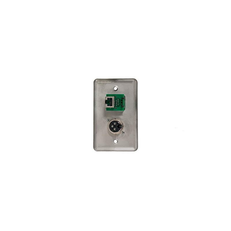 Elite Core Duplex Wall Plate w/1 Tactical Ethernet and 1