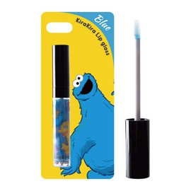 Sesame Cosmetics Glitter Lip Gloss Clear Blue Silver Glitter