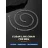 Stainless Steel Curb Chain for Boyfriend 30 inch Long Cuban