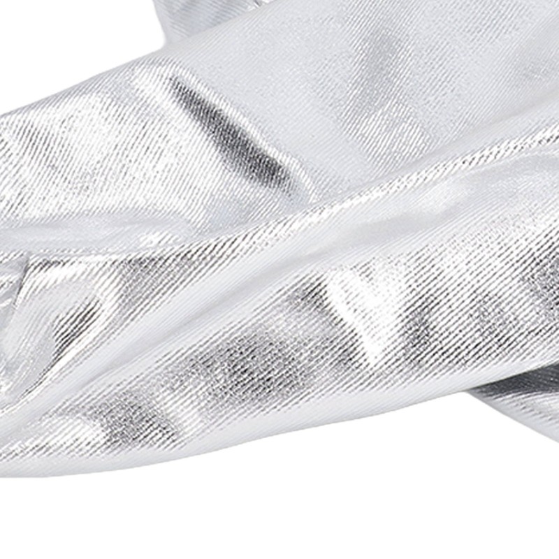 1 Pair Arm Oversleeves Insulated High Temperature Resistant Aluminum Foil