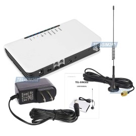 Unbranded 4G Voice LTE  To Landline Wired Phone RJ-11 Port Converter For US Canada Mexico