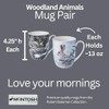 Robert Bateman Woodland Animals Fine Bone China Set of 2