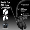 Wireless Headset with Mic, Bluetooth Wireless Headset with Microphone (Noise
