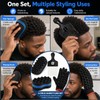 GMBANK Hair Sponge Brush,Styling Tools for Natural Curls and Home