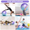 APEXUP Yoga Ball Exercise Ball, Heavy Duty Gym Ball for