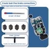 Bicos Professional Brake Line Flaring Tool 45 Degree Set Single,