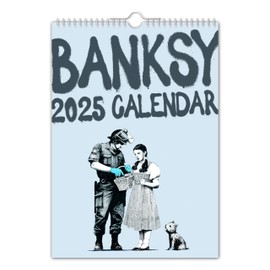The Calendar King // Banksy - 2025 Wall Calendar (Full Colour, A4 Size)