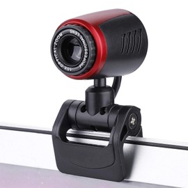Cámara Web 360 °, Cámara De Computadora USB, Cámara Web De Transmisión En Vivo, Micrófono Digital Incorporado, 16 Millones De Píxeles, Lente Óptica Importada, para Computadora Pc para Skype/MSN
