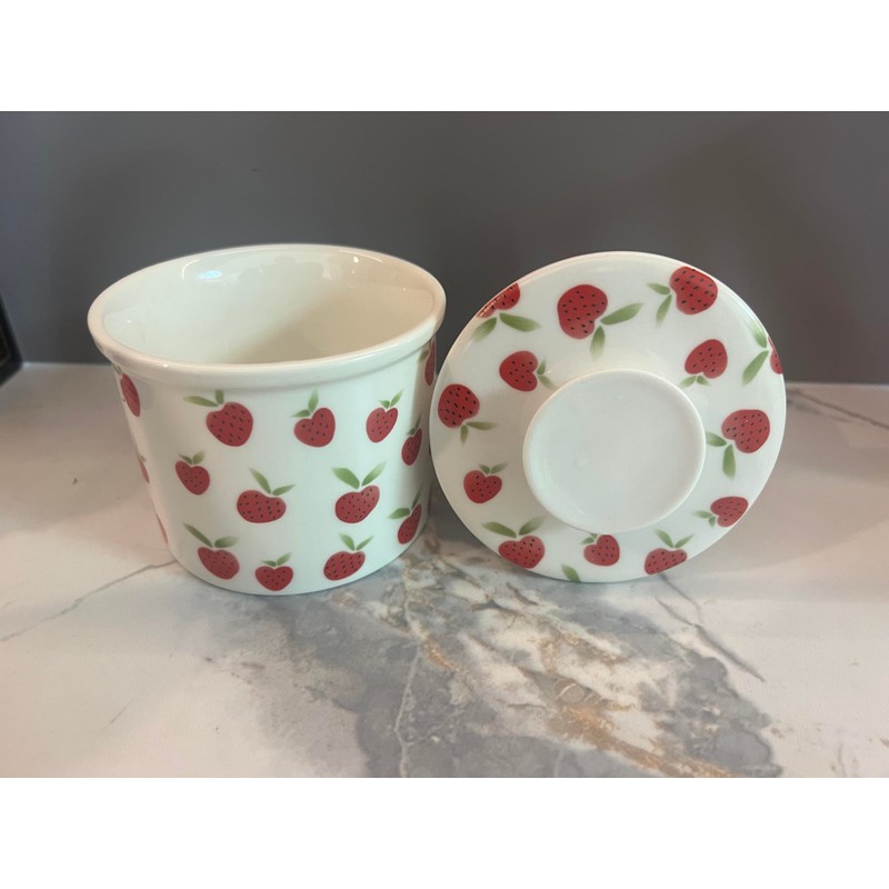French Butter Crock for Counter With Water Line French Butter