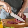 GOODA Kitchen Knife Set With Block,6-Piece Professional Chef Cooking Knives