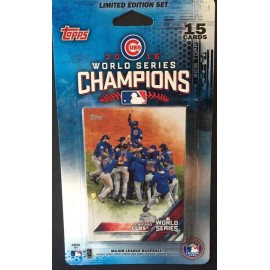 CHICAGO CUBS 2016 TOPPS BASEBALL WORLD SERIES CHAMPIONS LIMITED EDITION SET
