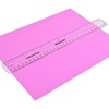 Westcott English and Metric Shatterproof Ruler, Clear, 12"