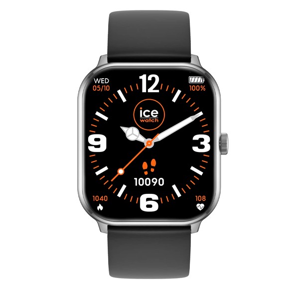 ICE-WATCH - ICE smart Silver black - Men's (Unisex) connected