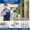 Heavy Duty Pivot Hinge for Wood Door - HBL' Stainless