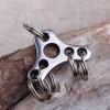 Ocobudbxw Titanium Steel Keychain Pocket Clip Multi-Purpose Pocket Suspension Clip