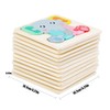 Pack of 12 Toddler Wooden Puzzles, Liwein Wooden Puzzle for