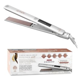 Alaciadora Cabello Digital Profesional Ga.ma Elegance Lino Blanco                                                                                     
