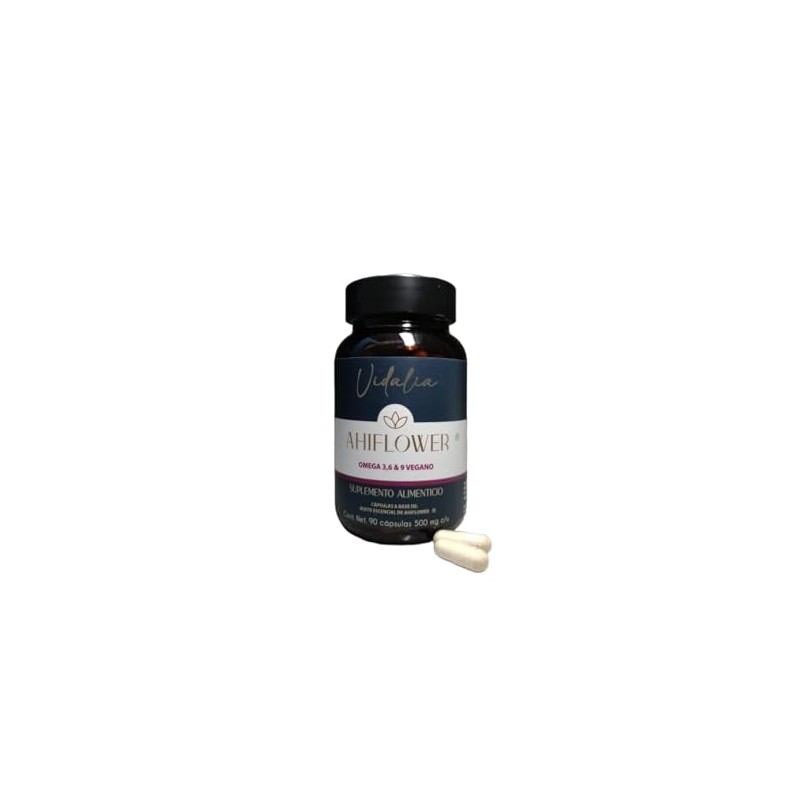 Cápsulas de Omega 3, 6 y 9 de semilla de