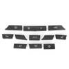 11pcs Car Interior Accessory AC Air Conditioning Button Fits for