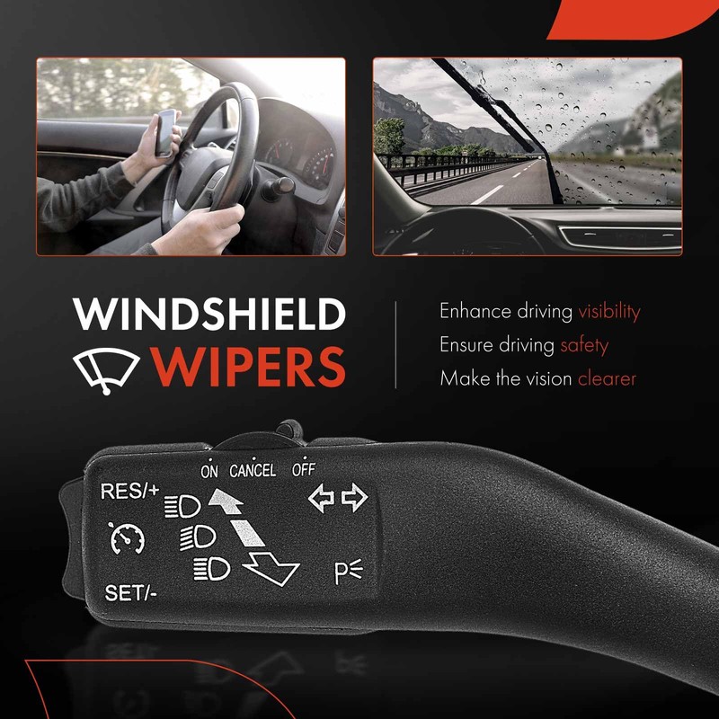 A-Premium Multifunction Switch Turn Signal Switch Compatible with Volkswagen Jetta